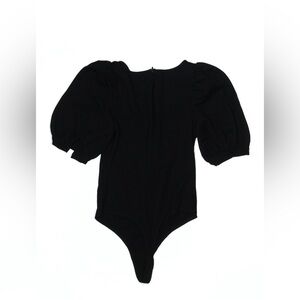 LPA Black Puff Sleeve  Bodysuit